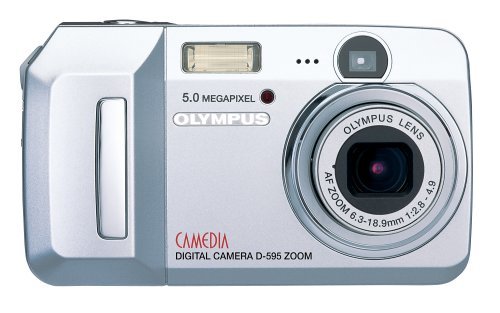 Olympus D595 5MP Digital Camera with 3x Optical Zoom N3