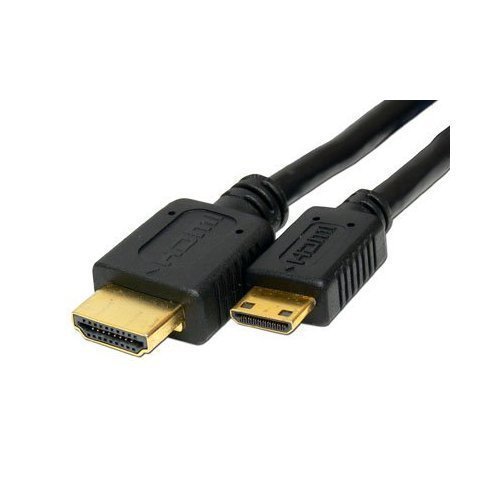 Importer520 15 Feet Gold Plated Mini HDMI Cable for Nikon Digital SLR : D610 D5200, D5100, D600, D3200, D3100,... N3