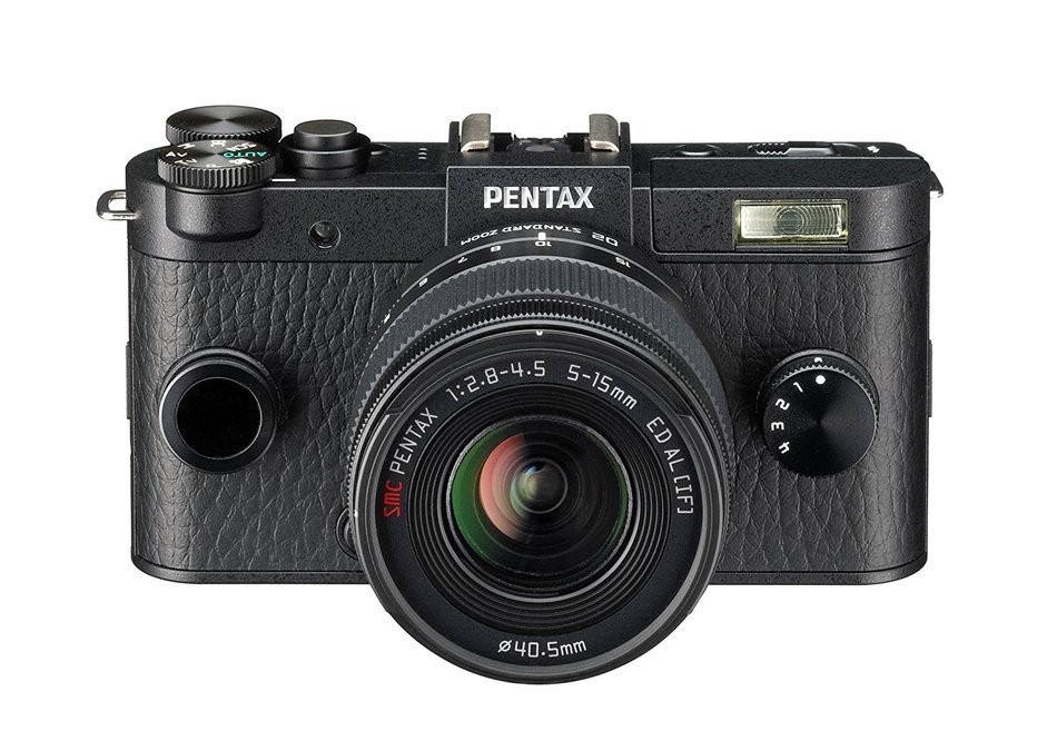 Pentax PENTAX Q-S1 02 Zoom Kit (Black) 12.4MP Mirrorless Digital Camera with 3-Inch LCD (Black) N2