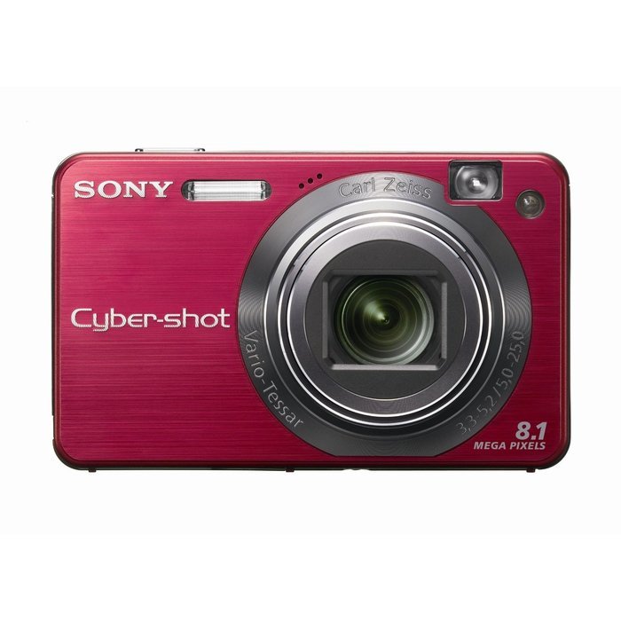 Sony Cyber-shot DSC-W150/R 8.1 Megapixels 16:9 2x Digital Zoom/5x Optical Zoom Digital Camera - Red N2