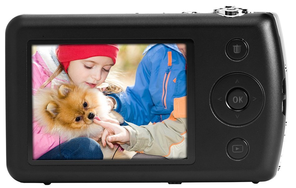 GE CRE00-BK Create by Jason Wu 12MP Digital Camera with 3x Optical Zoom and 2.7-Inch LCD (Black Metal) N8