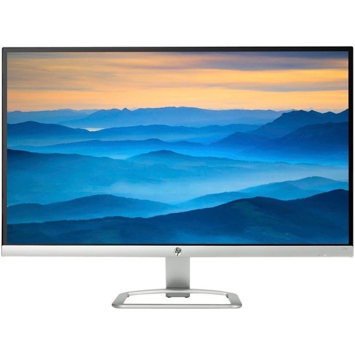 HP - 27er 27" IPS LED HD Monitor - Natural silver N2