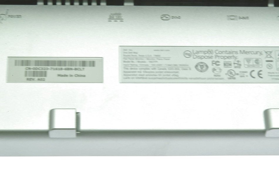 Dell 1907fpt Lcd Monitor N5
