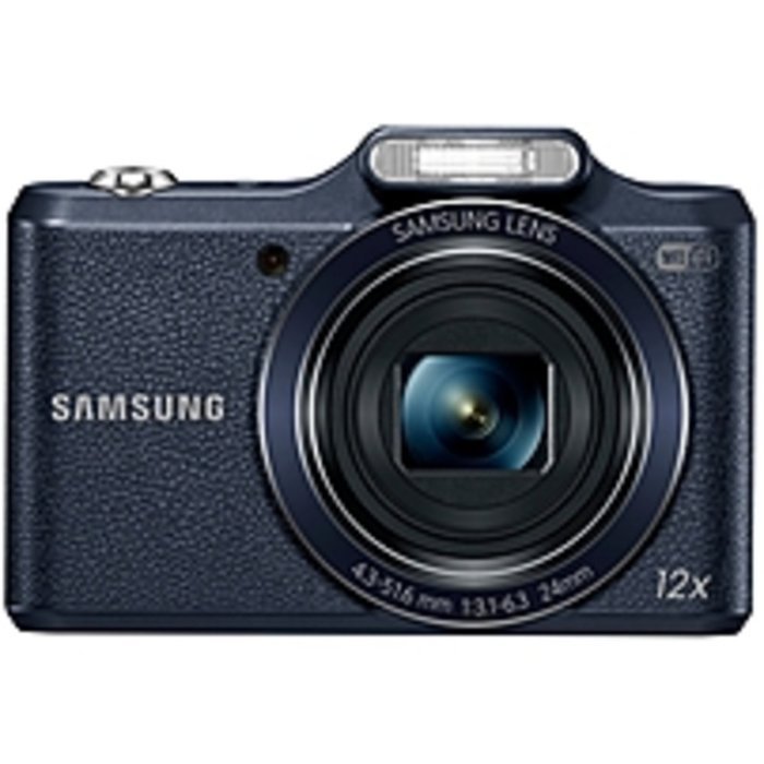Samsung WB50F 16.2 Megapixel Compact Camera - Black - 3 LCD - 16:9 - 12x Optical Zoom - 2x - Optical (IS) - 4608...