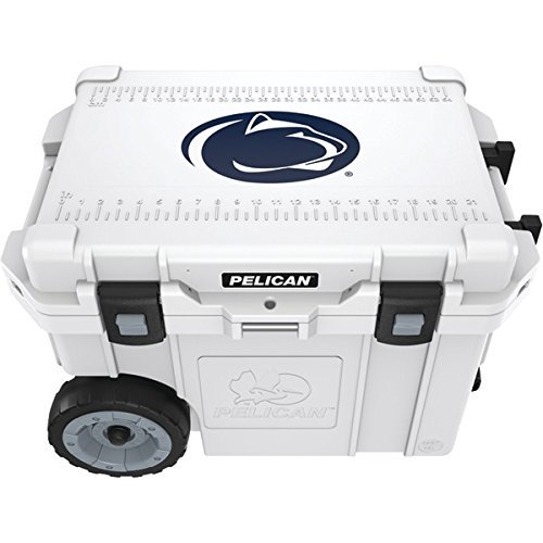 New PELICAN CC-19336-45QWT Penn State University Nittany Lions Elite Wheeled Cooler