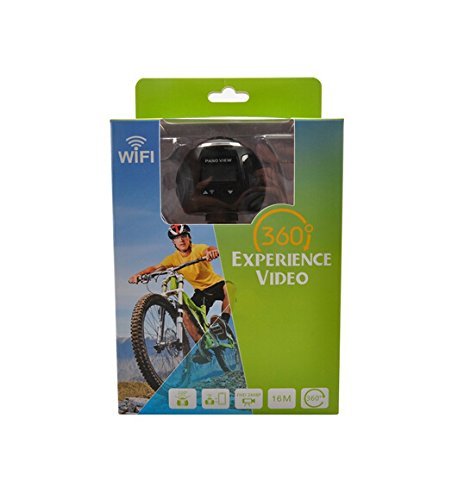 Wireless VR Action Waterproof Outdoor Sports DV Player 16MP 3D WiFi 4K 360 Panoramic Camera 4K HD 30fps Waterproof... N7