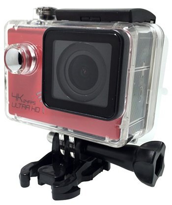 Tc33 4k Waterproof Action Camera 2.0 Inch Hd Screen (Red) Sony Imx117 170&deg; Ultra Wide Lens Angle Sports Mini Dv... N2