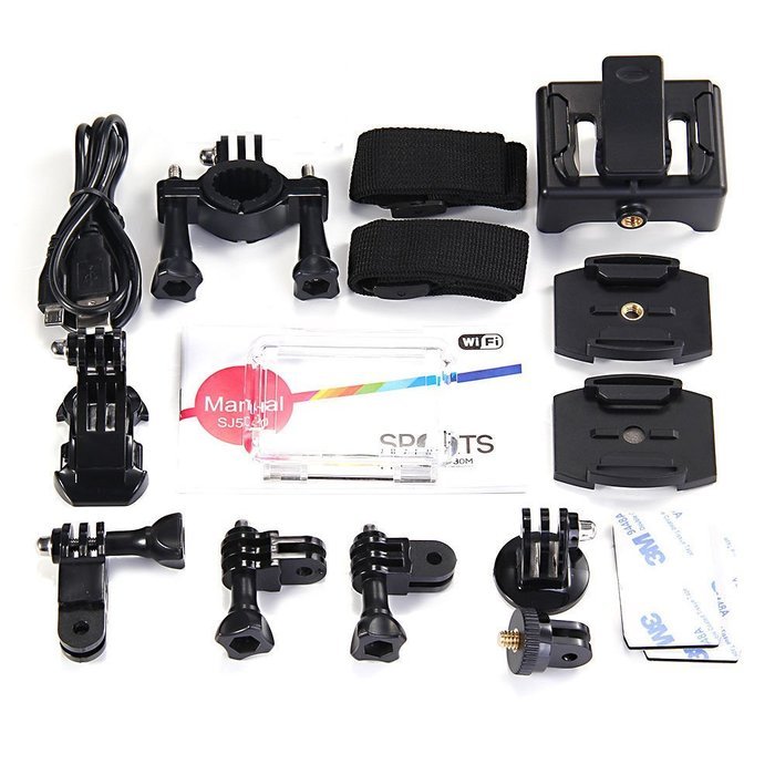 Original SJCAM SJ5000 WIFI Novatek 96655 14MP 2.0&rdquo; LCD 1080P 170 Degree Wide Angle Sport Action Camera Waterproof... N9