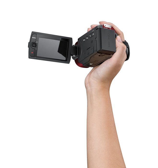 Samsung F40 Ultra Zoom Camcorder (Red) (Discontinued by Manufacturer) N12