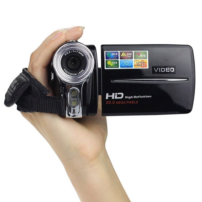 Hotkey 3In TFT LCD 20MP Digital Video Camcorder 16x Digital Zoom DV Camera Black N2