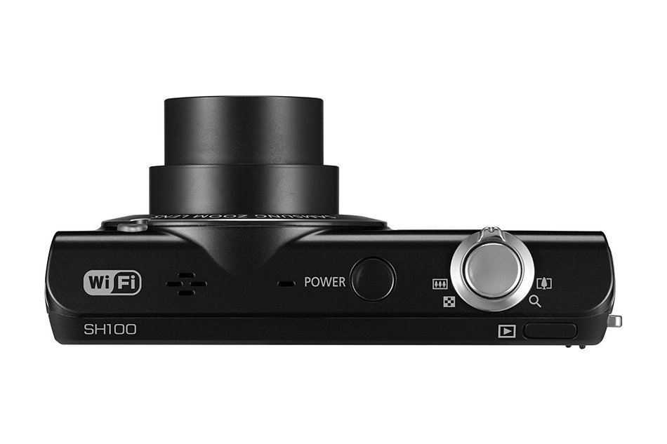Samsung EC-SH100 Wi-Fi Digital Camera with 14.2 MP, 5x Optical Zoom and Touchscreen (Red) N8