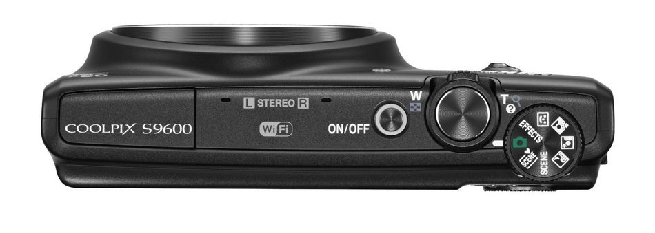 Nikon COOLPIX S9600 16MP WiFi Camera w/ 22x Opt Zoom 1080p Video (Certified Refurbished) N6