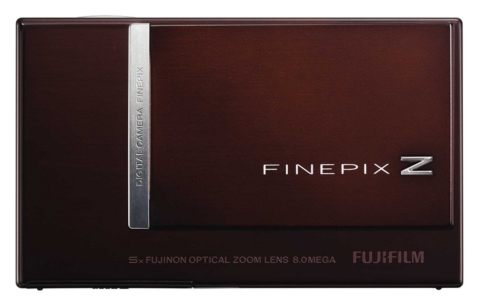 Fujifilm Finepix Z100fd 8MP Digital Camera with 5x Optical Image Stabilized Zoom (Brown) N9