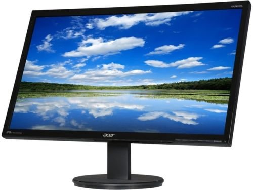 Acer Display 23.8", LED, Backlight LCD, 1920 x 1080 |KN242HYL ( Certified Refurbished) N2