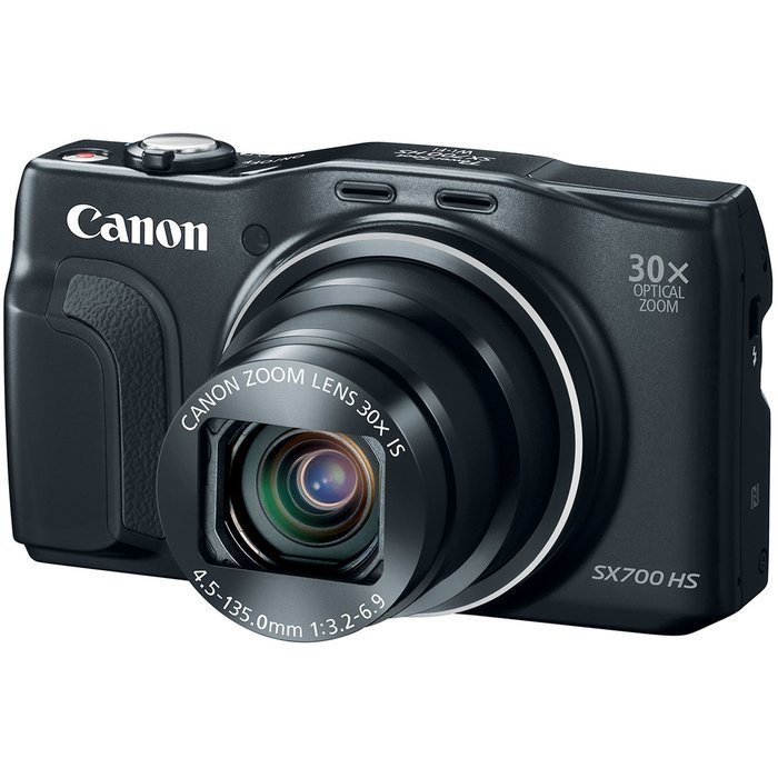 Canon PowerShot SX700 HS Digital Camera - Wi-Fi Enabled (Black) N9