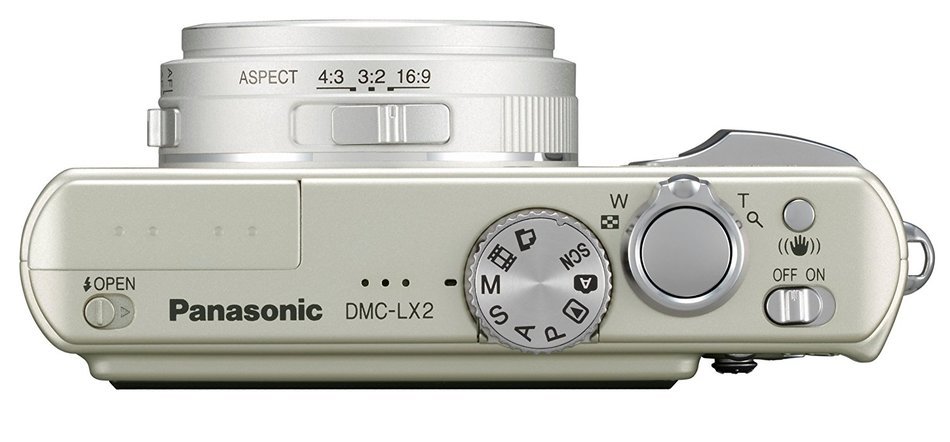 Panasonic DMC-LX2S 10.2MP Digital Camera with 4x Optical Image Stabilized Zoom (Silver) N7