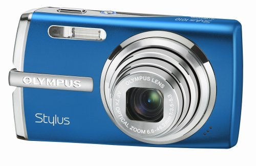 Olympus Stylus 1010 10.1MP Digital Camera with 7x Optical Dual Image Stabilized Zoom (Silver) N6