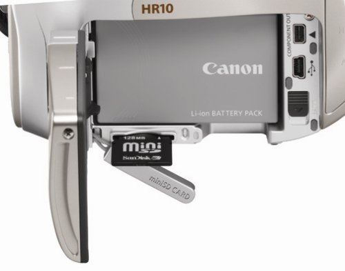Canon HR10 AVCHD 3.1MP High Definition DVD Camcorder with 10x Optical Image Stabilized Zoom (Discontinued by Manufacturer) N4