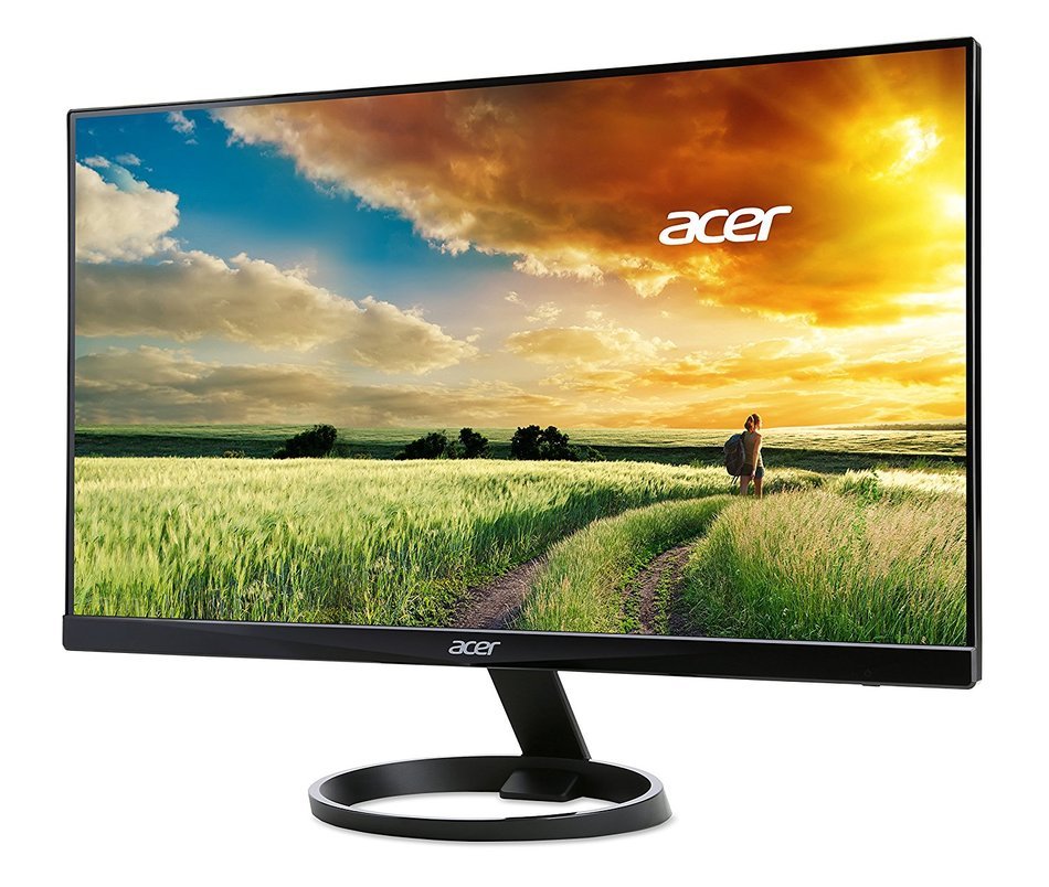 Acer R240HY bidx 23.8-Inch IPS HDMI DVI VGA (1920 x 1080) Widescreen Monitor N10