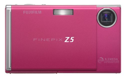 Fujifilm Finepix Z5fd 6.3MP Digital Camera with 3x Optical Zoom (Wine Red) N3