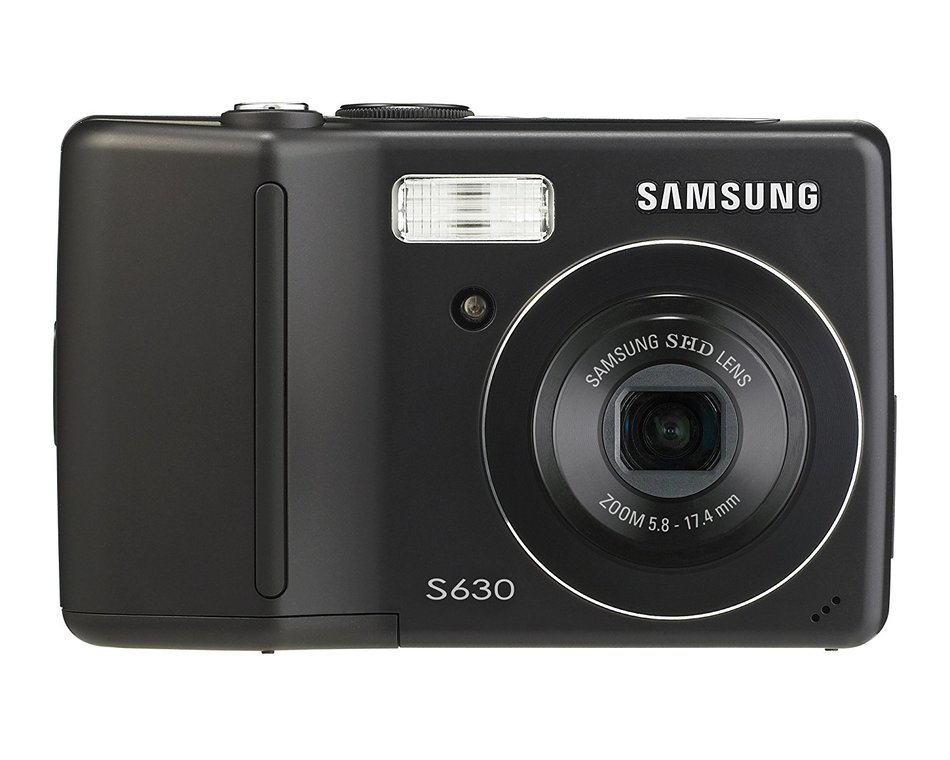 Samsung Digimax S630 6MP Digital Camera with 3x Optical Advanced Shake Reduction Zoom (Black) N6