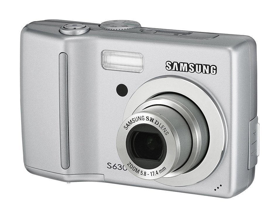 Samsung Digimax S630 6MP Digital Camera with 3x Optical Advanced Shake Reduction Zoom (Black) N10