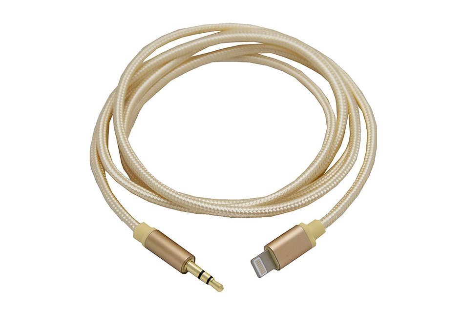 iPhone 7 & 7 Plus Lightning to 3.5mm Male Auxiliary Cord - Premium Headphone Adapter to Car Stereo (3.5mm Aux... N3