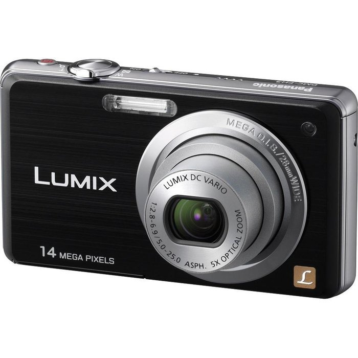 Panasonic Lumix DMC-FH3 14.1 MP Digital Camera with 5x Optical Image Stabilized Zoom and 2.7-Inch LCD (Black) N2