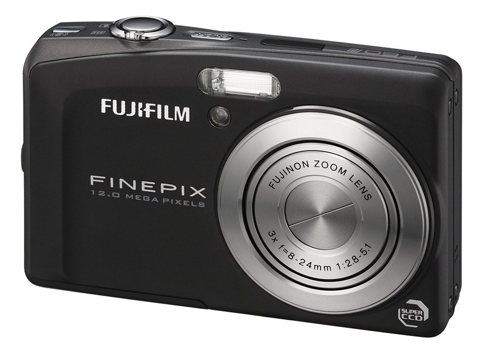Fujifilm FinePix F60fd 12MP Digital Camera with 3x Optical Dual Image Stabilized Zoom N4
