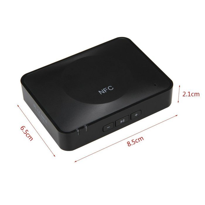 NewBull Bluetooth Audio Receiver, NFC Enabled Bluetooth 3.0 Audio Music Adapter 3.5mm/ RCA Stereo Output for Home... N9