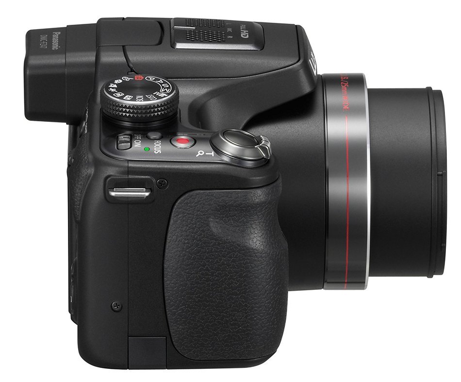 Panasonic Lumix DMC-FZ47K 12.1 MP Digital Camera with 24xOptical Zoom - Black (OLD MODEL) N9