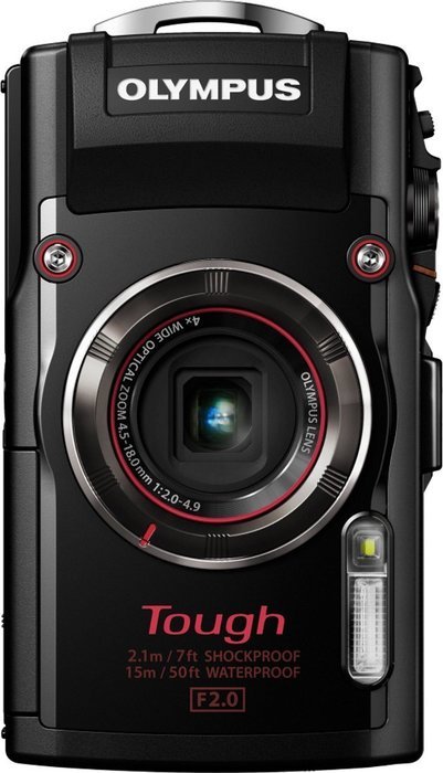 Olympus TG-4 16 MP Waterproof Digital Camera with 3-Inch LCD (Black) - International Version N11