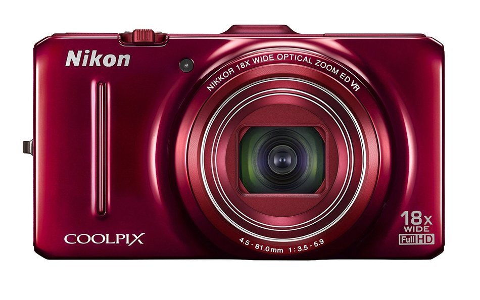 Nikon COOLPIX S9200 16 MP CMOS Digital Camera with 18x Zoom NIKKOR ED Glass Lens and Full HD 1080p Video (Black... N15