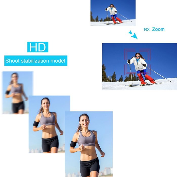 16MP Full HD 1080P Digital Video Camcorder Camera DV DVR 2.7'' TFT LCD 16X Zoom N4