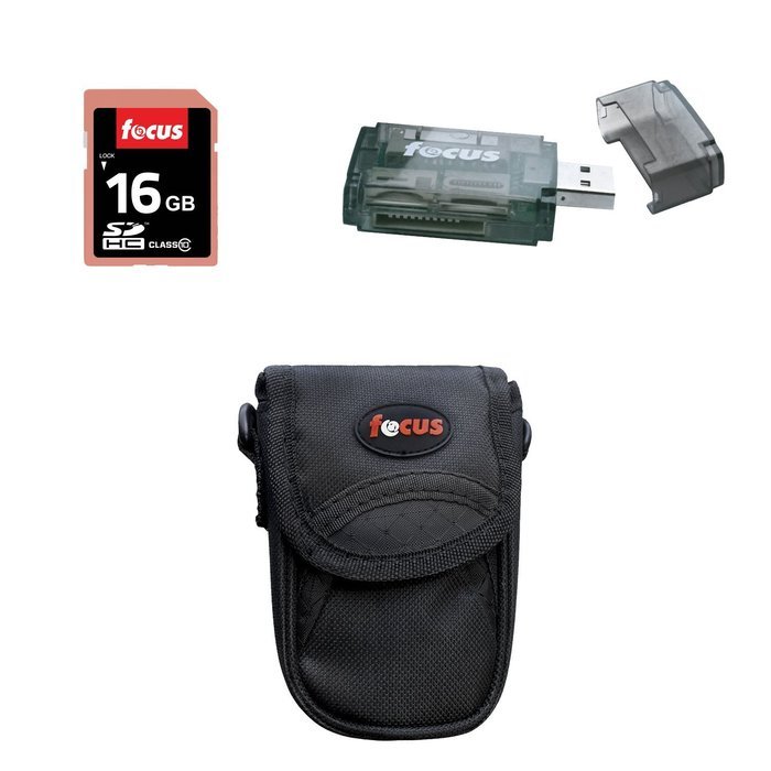 Canon Powershot SX610 HS Digital Camera (Red) with 16GB Accessory Bundle N14