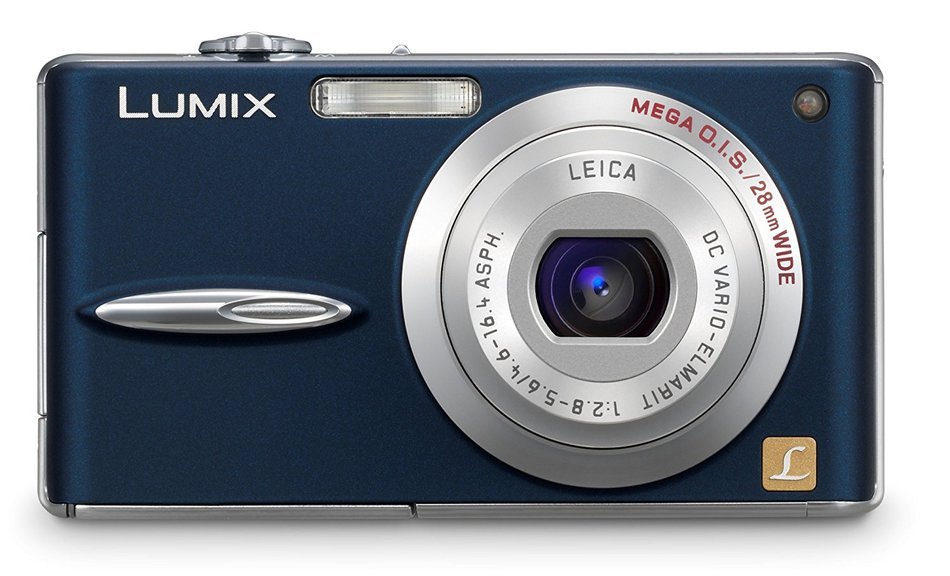 Panasonic Lumix DMC-FX30K 7.2MP Digital Camera with 3.6x Optical Image Stabilized Zoom (Black) N6