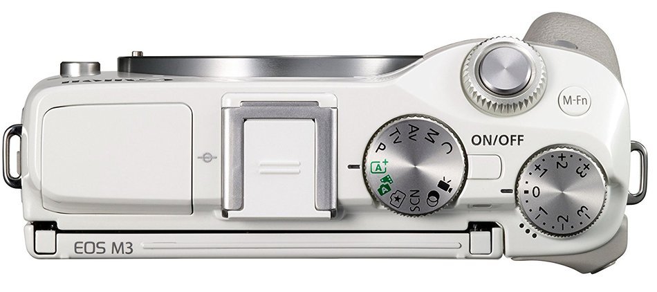 Canon EOS M3 (White Body Only) - International Version N5