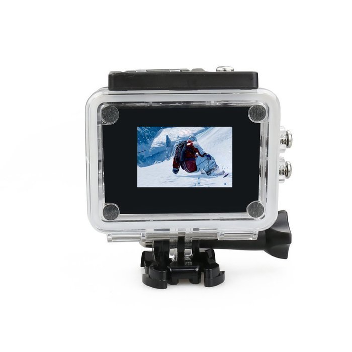 Generic 1080P 12MP Full HD USB 2.0 HDMI SJ4000 Outdoor Sports DVR Cam Action DV Camera (Silver) N2