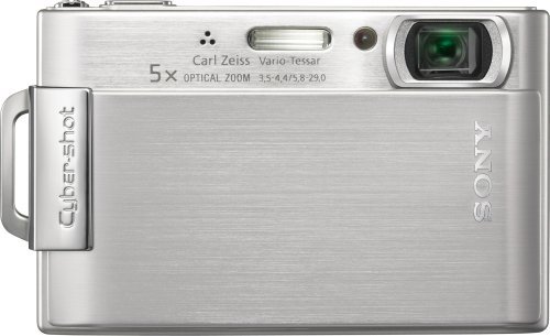 Sony Cybershot DSC-T200 8.1MP Digital Camera with 5x Optical Zoom with Super Steady Shot Image Stabilization (... N8