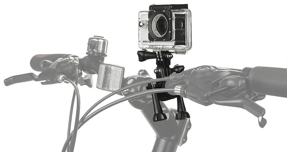 Kitvision Escape HD5 Waterproof HD 720p Action Camera with Mounting Accessories and Diving Case - Black N10