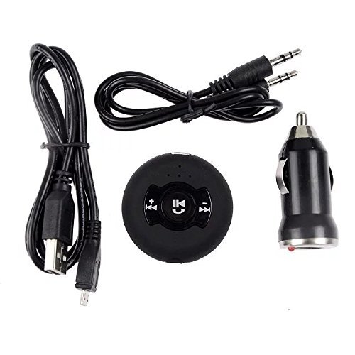 Paddsun&reg; Transfering Audio Bluetooth 4.0 AUX 3.5mm Stereo Audio Music Receiver Adapter Handfree Car Kit N6
