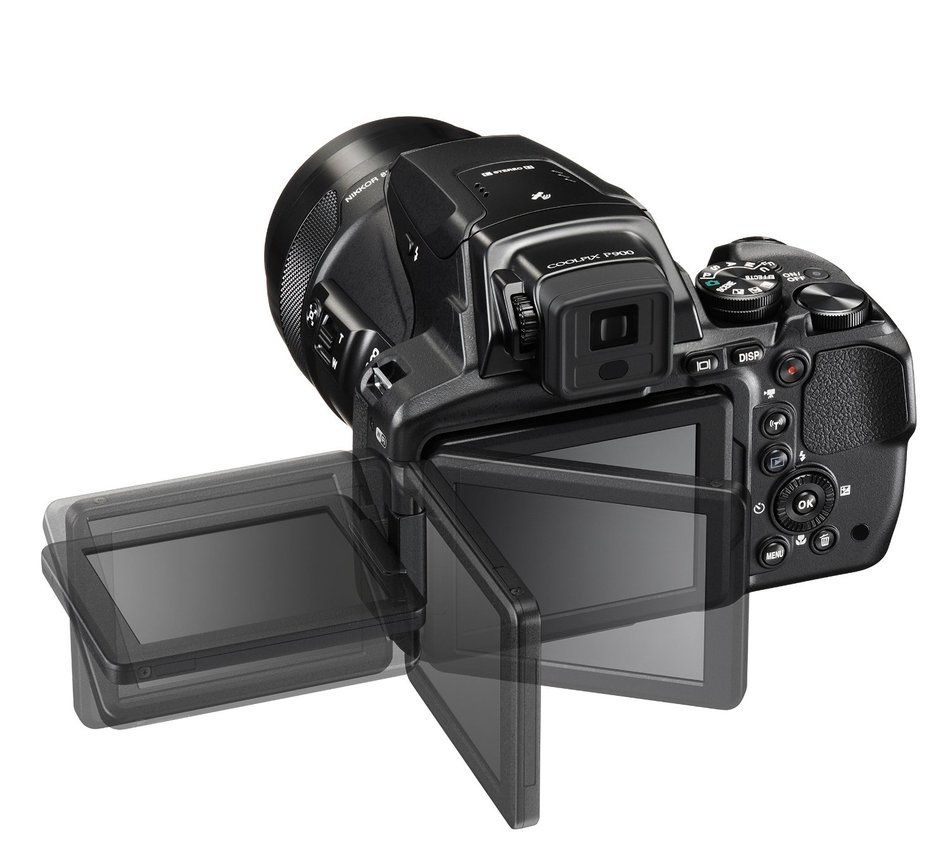 Nikon COOLPIX P900 Digital Camera with 83x Optical Zoom and Built-In Wi-Fi(Black) N6