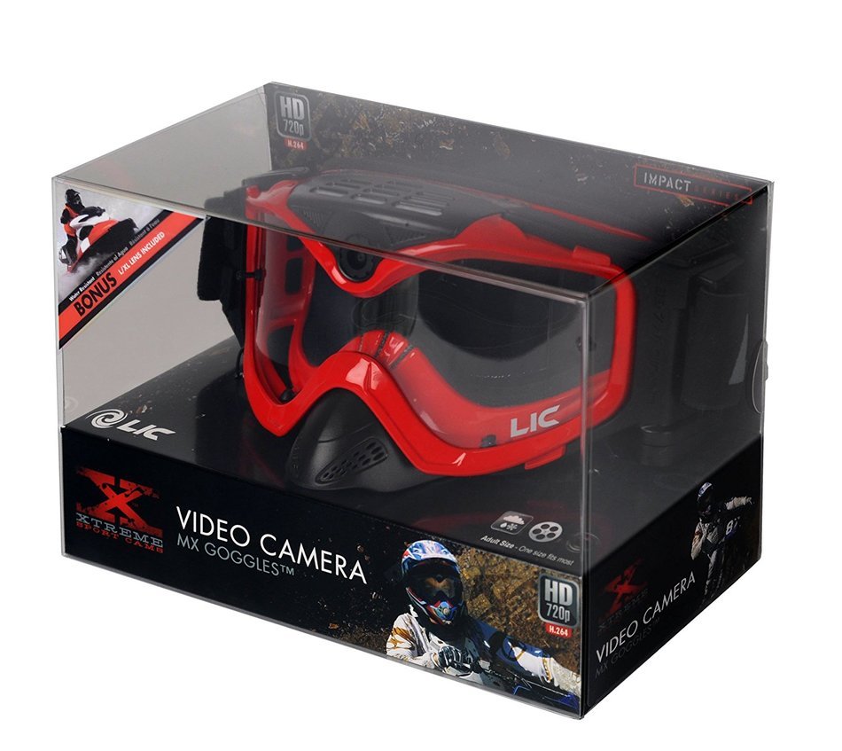 The Liquid Image XSC Impact Series HD 365R MX Goggle with Integrated True POV HD Video Camera with 1.5x Optical... N2