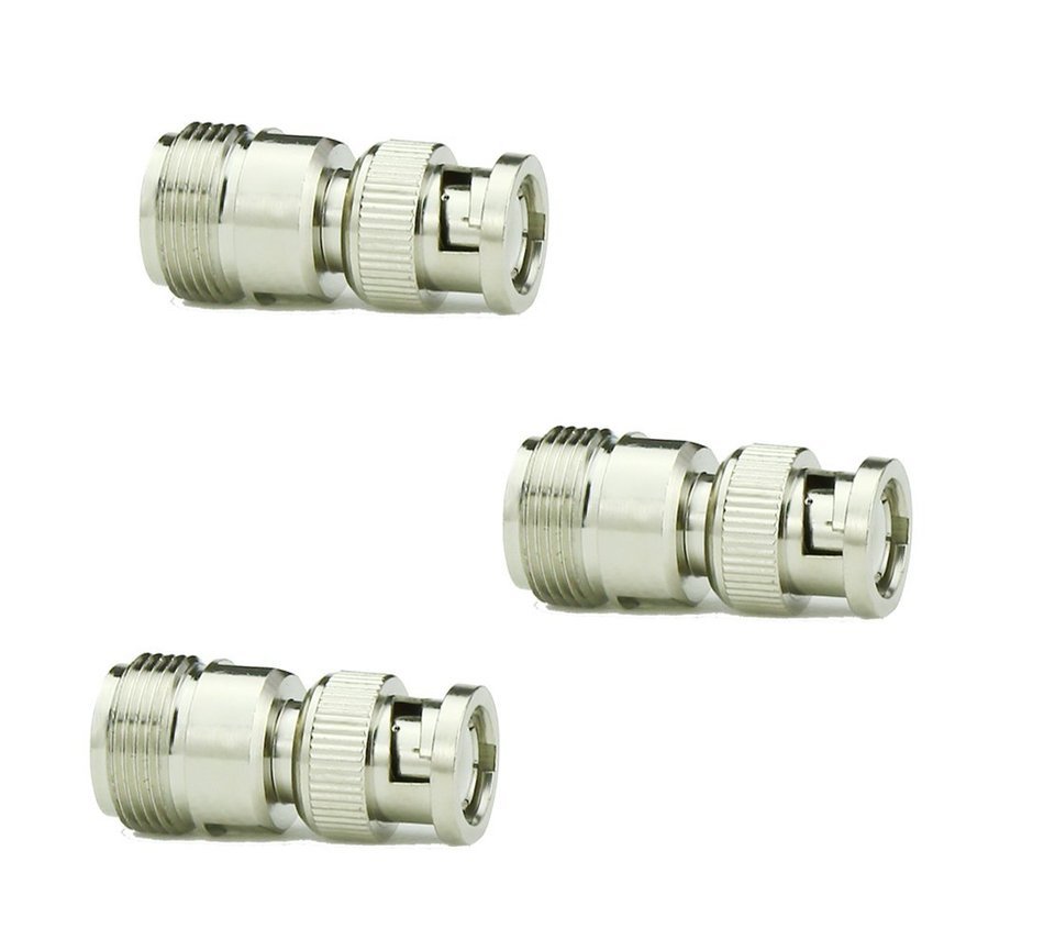 RF Coaxial Coax Adapter N Female to BNC Male Connector N6