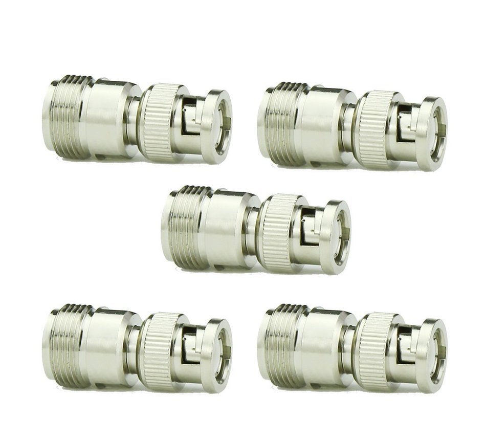 RF Coaxial Coax Adapter N Female to BNC Male Connector N7
