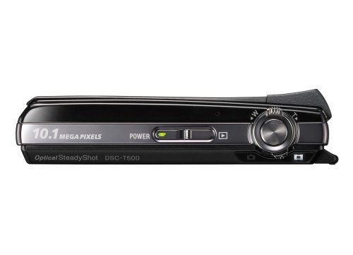 Sony Cybershot DSC-T500 10.1MP Digital Camera with 5x Optical Zoom with ...