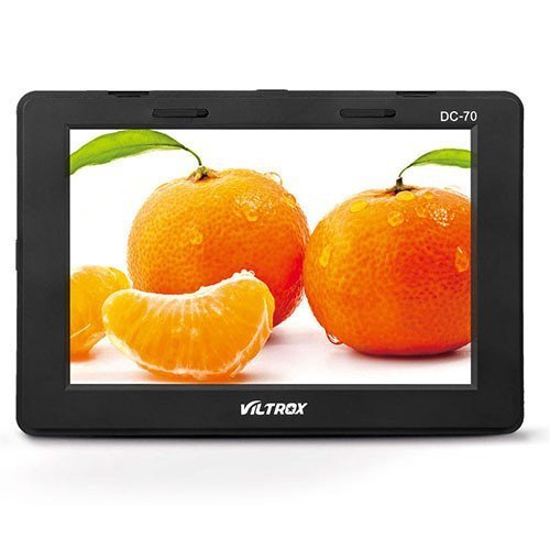 Viltrox 7'' DC-70 Clip-on Color TFT LCD Monitor HDMI AV Input 1280x800 for DSLR N4