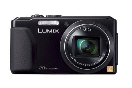 Panasonic Lumix digital camera 20x optical with GPS DMC-TZ40 Black - International Version (No Warranty) N3