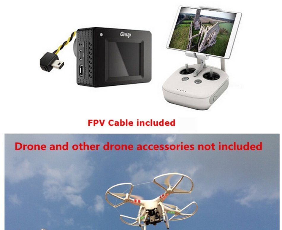 Blueskysea Gitup Git2 Waterproof Sports Action Camera Wifi Novatek 96660 2k 1080p 30fps Full Hd for Sony Imx206... N7