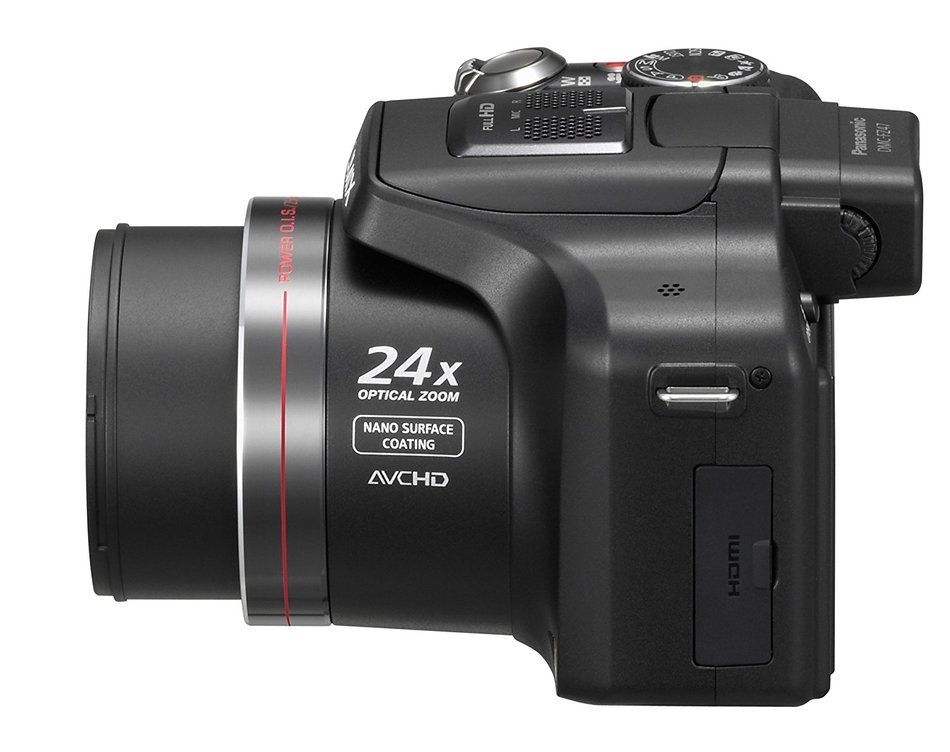 Panasonic Lumix DMC-FZ47K 12.1 MP Digital Camera with 24xOptical Zoom - Black (OLD MODEL) N14